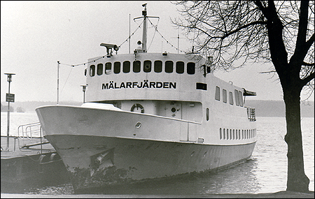 Mälarfjärden i Strängnäs 1989-02-25