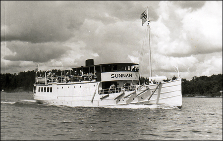 Sunnan utanför Sippsö, Lindalssundet 1962-07-08