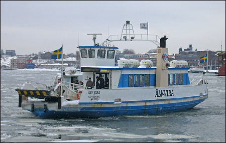 Älv-Vira av Göteborg vid Rosenlund, Göteborg 2010-02-22