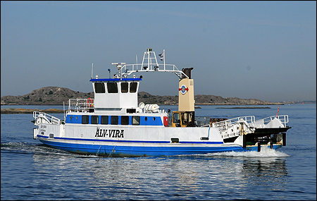 Älv-Vira av Göteborg utanför Saltholmen, Göteborg 2006-07-05