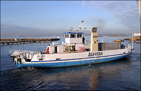 Älv-Vira av Göteborg vid Saltholmen, Göteborg 2004-01-15
