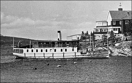 Timr� vid Vindhems restaurang, Aln�, Sundsvall 1930