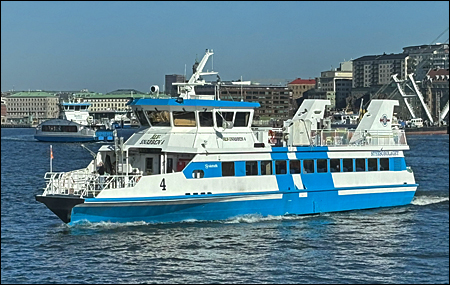 Älv-Snabben 4 vid Lindholmen, Göteborg 2025-04-03