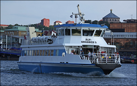 Älv-Snabben 5 utanför Lindholmen, Göteborg 2010-07-28