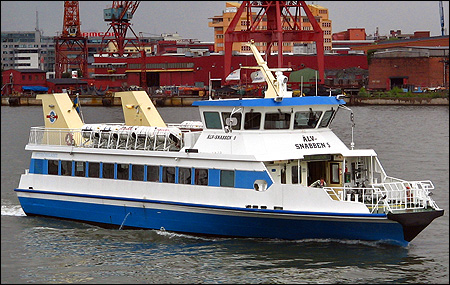Älv-Snabben 5 utanför Lilla Bommen, Göteborg 2006-07-31