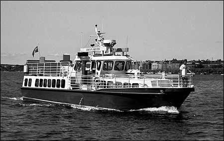 Johan Skytte p� Riddarfj�rden, Stockholm 1992-07-17