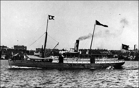 Aros på Riddarfjärden, Stockholm 1900