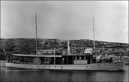 Athene utanför Fisketången 1950