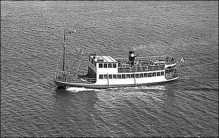 Bo Simson på Riddarfjärden, Stockholm 1936
