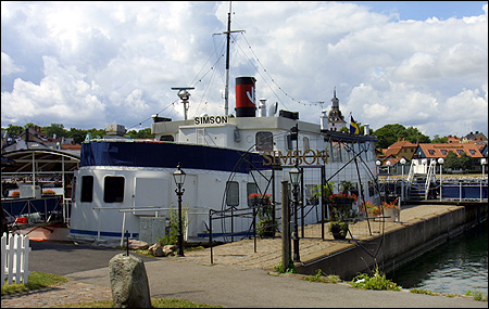 Simson som restaurang i Västervik 2005-07-19