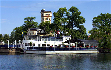Simson som restaurang i Västervik 2005-07-19