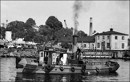 A 324 Beckholmen utanf�r Beckholmen, Stockholm 1968-08-22