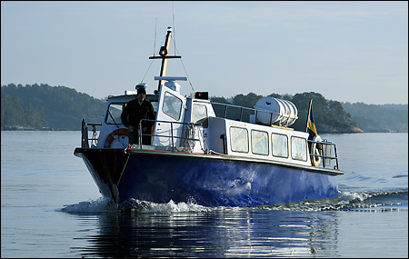 Belmar p� L�ngholmsfj�rden, Vaxholm 2007-11-17