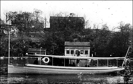 Björksundet vid Mälarvarvet, Stockholm vid leveransen 1896