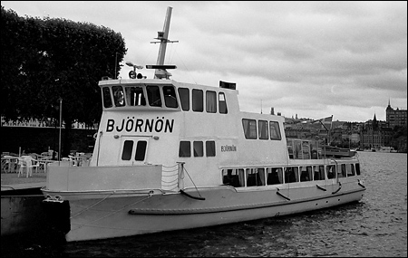 Björnön vid Stadshuskajen, Stockholm 1993-07-09
