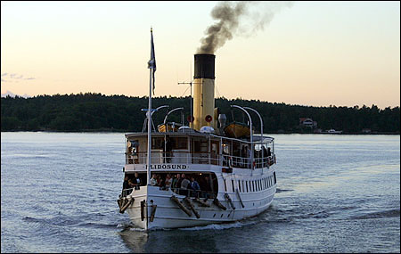 Blidösund på Höggarnsfjärden, Stockholm 2001-07-31