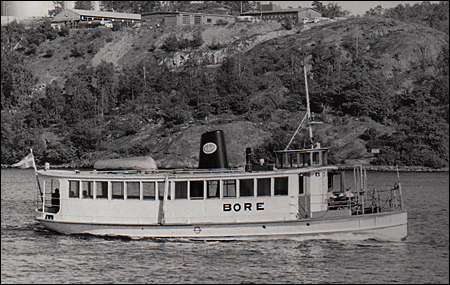 Bore vid Fjäderholmarna, Stockholm 1970-06