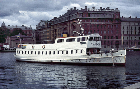 Sandön i Nybroviken, Stockholm 1971