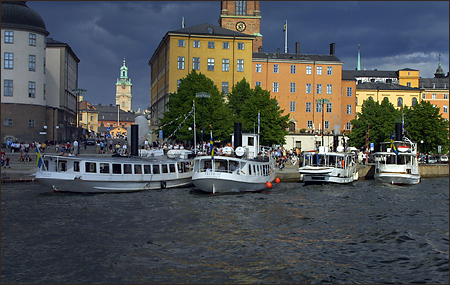 Tärnan, Frithiof, Östa och Ejdern.