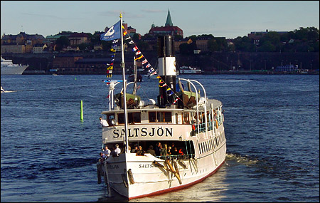 Saltsjöns tur att ge sig av.