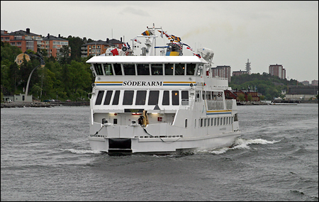 Söderarm utanför Nacka Strand.