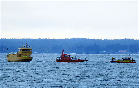 Även lotsbåten Pilot 214 SE ansluter.