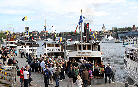 Norrsk�r, Storsk�r, V�stan och Mariefred vid Str�mkajen, Stockholm