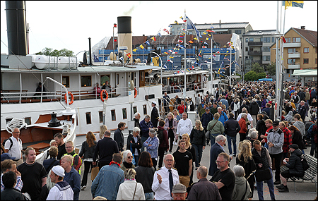 Folkfest i Vaxholm.