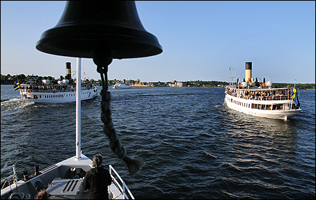 Vi n�rmar oss Vaxholm