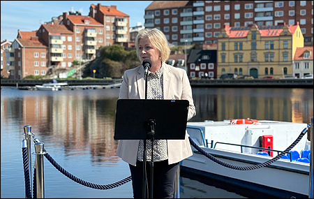 Ulrica Messing h�ller tal.