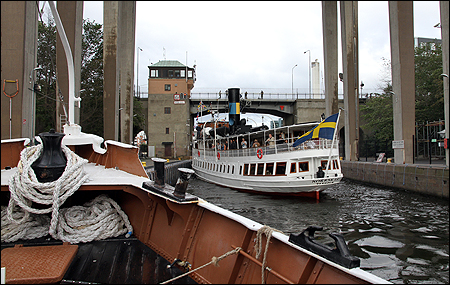 Norrsk�r i Hammarbyslussen