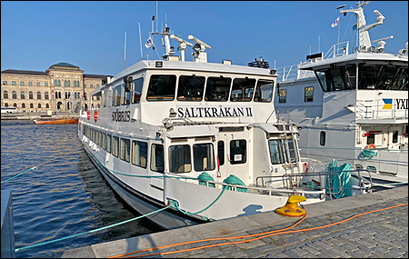 Saltkr�kan II vid Skeppsbron, Stockholm