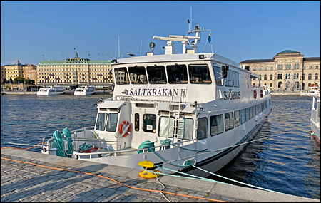 Saltkr�kan II vid Skeppsbron, Stockholm