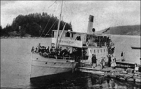 Bråviken vid Kvarsebo ca. 1900