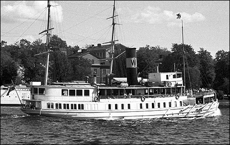 Waxholm på Strömmen, Stockholm ca. 1972