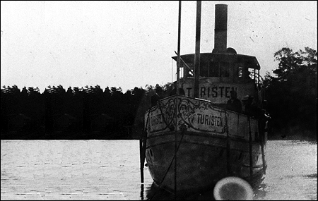 Turisten vid Vind�, V�rmd� ca. 1905