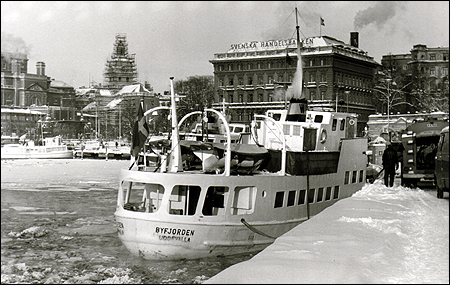 Byfjorden vid Strömkajen 1969-02-13