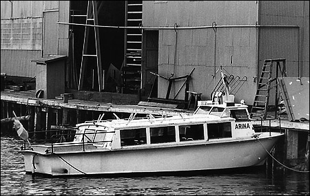Carina vid Djurg�rdsvarvet, Stockholm 1972-04