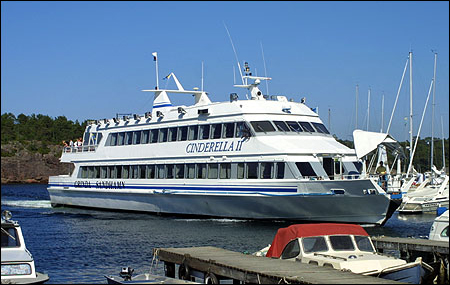Cinderella II i Sandhamn 2001-07-09