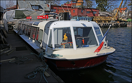 Joyride av Stockholm på Högmarsö varv, Högmarsö 2016-04-23