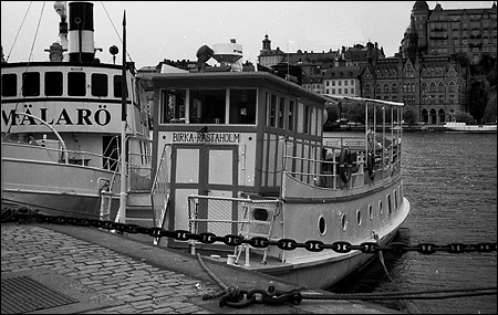 Birka af Rastaholm vid Klara M�larstrand, Stockholm 1992-07-12