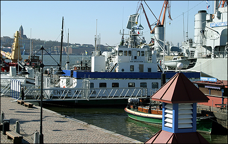 Dan Brostrm vid Gteborgs Maritima Centrum, Gteborg 2005-04-01