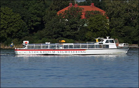 Delfin X vid Hundudden, Djurgården 2009-08-06