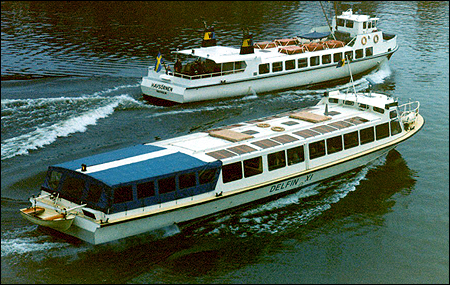 Delfin XI vid Waldemarsudde, Djurgården 1977