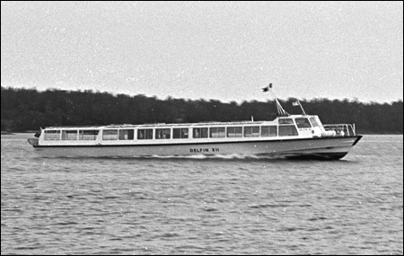 Delfin XII i Vindöströmmar, Värmdö 1972
