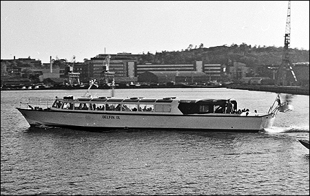 Delfin IX i Årstaviken, Stockholm 1965