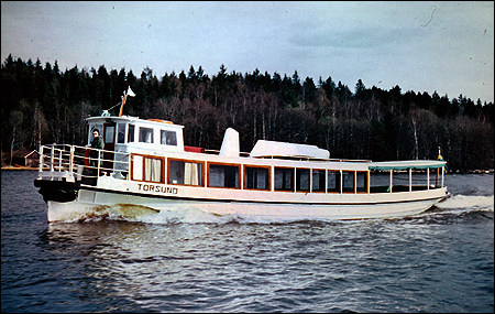 Torsund på Skofjärden på 1960-talet