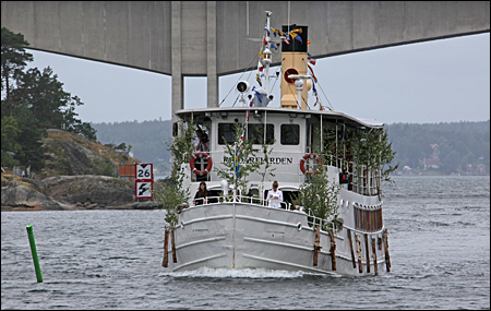 Riddarfjärden i Farstasundet, Gustavsberg 2013-08-17