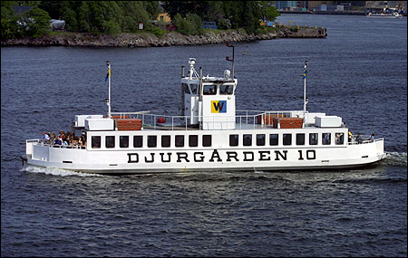 Djurgården 10 utanför Gröna Lund, Stockholm 2003-06-04