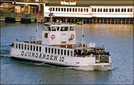 Djurgården 10 utanför Gröna Lund, Stockholm 1998